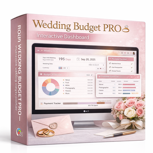 Wedding Budget PRO - Plan your perfect wedding without the financial stress - Free!