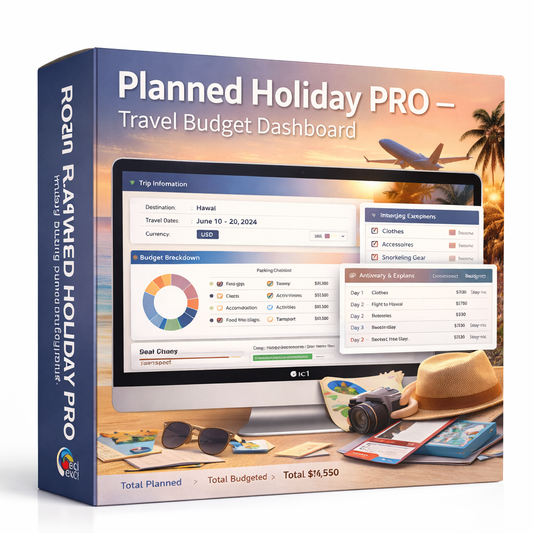 Holiday Planner PRO - Plan your dream trip and stay on budget